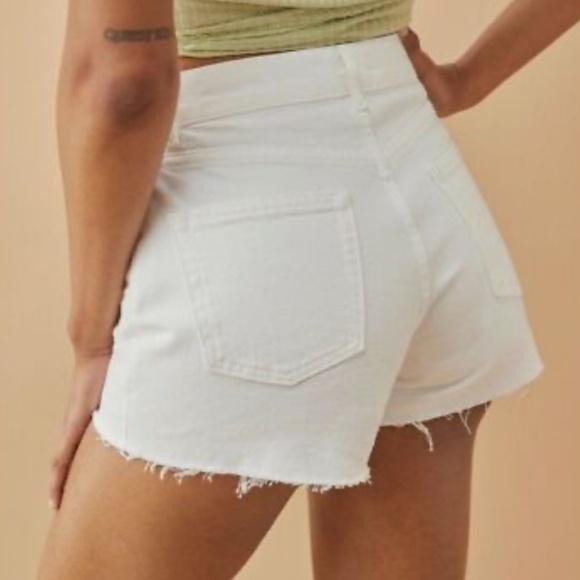 Reformation Charlie high rise Jean shorts - Picture 3 of 8